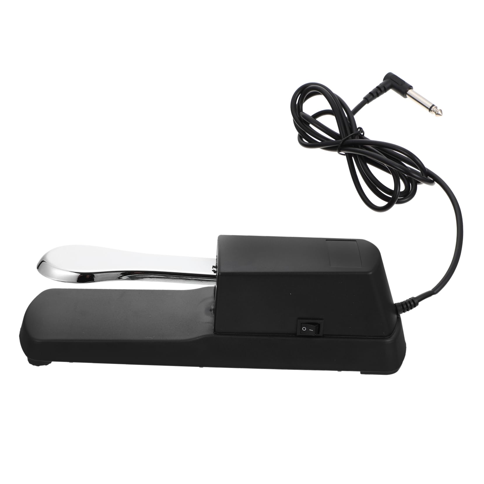 Abaodam Electronic Keyboard Sustain Pedal Midi Pedal for Piano Keyboard Piano Pedal Silver