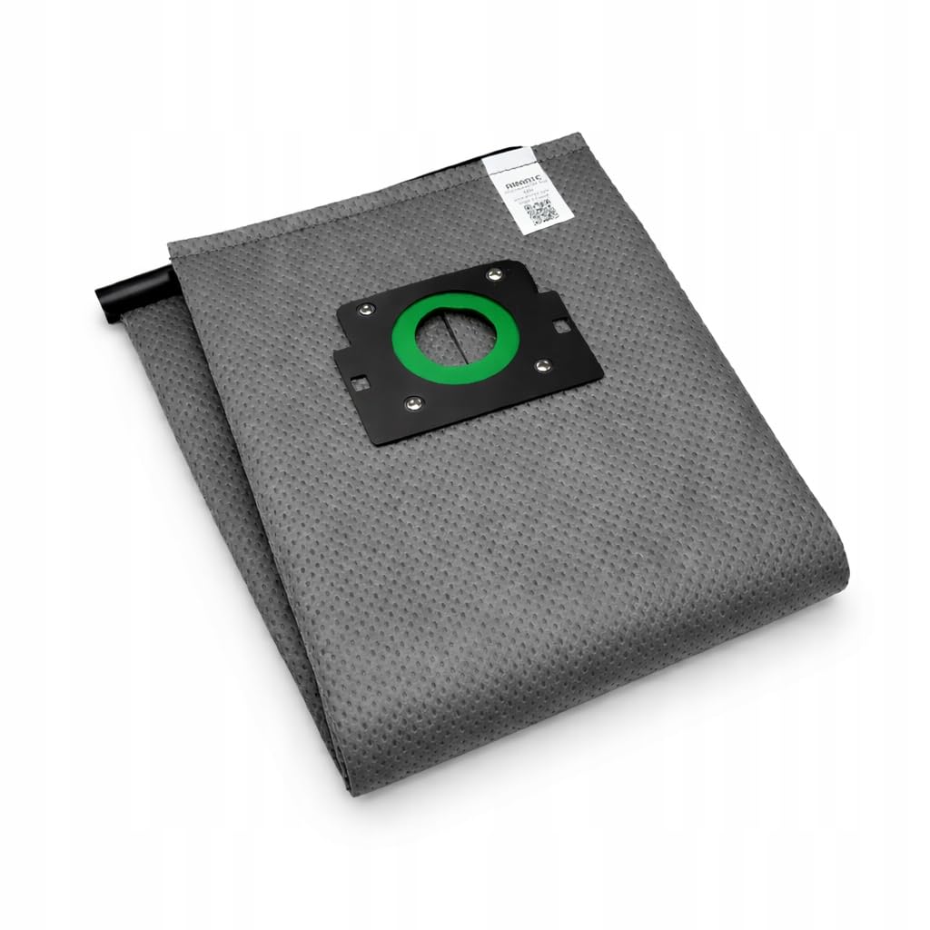 Sac filtrant réutilisable compatible avec Bosch GAS 400, GAS 12-40 MA