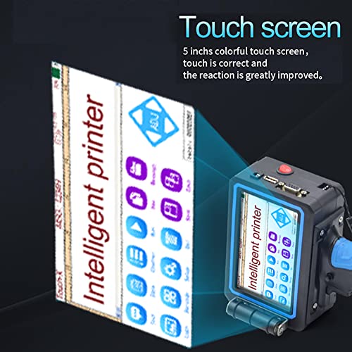 Imprimante jet d'encre portable code-barres et machine codage LED