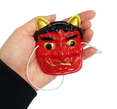 Amazon | 【節分】激おこ鬼面2種+ミニオニ面セット(赤般若・赤