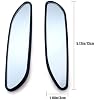 EEEKit 2pcs Side Mirror Blindspot, Blind Spot Mirror, 360 Degree Rotating, Wide Angle Convex Rearview for Car Truck SUV RV and Van