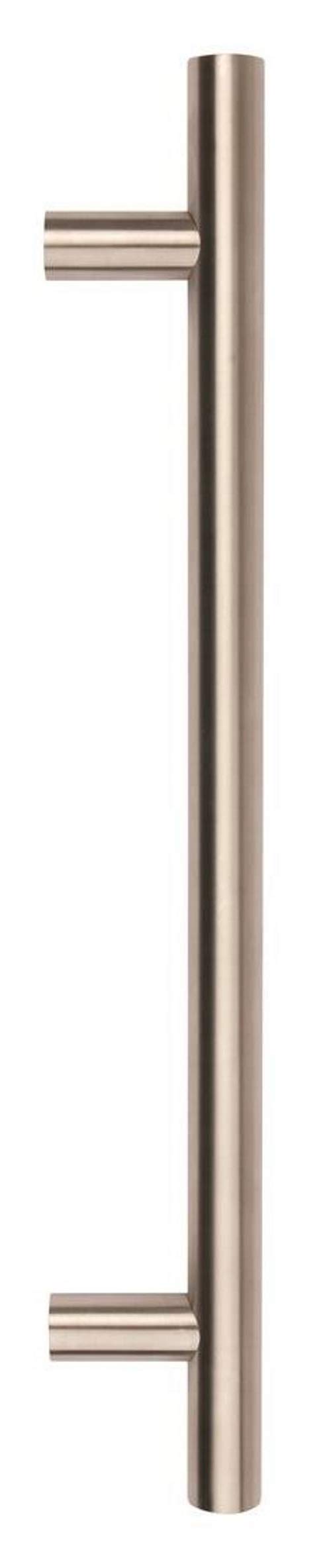 Excel GUARDSMAN Grade 304 Stainless Steel Door Pull Handle (Bolt Through) 600mm Overall (450mm centres) x 25mm