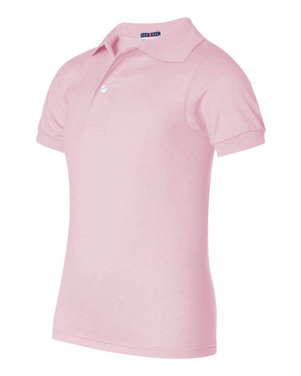 Jerzees SpotShield Short Sleeve Uniform Polo (2-Pack) T-Shirt Bambini e Ragazzi