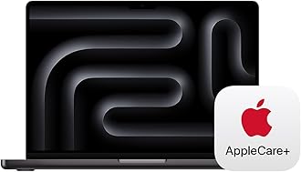 - 2024 MacBook Pro 14-inch Laptop M4 Pro chip: 24GB Unified Memory, 512GB SSD Storage; Space Black with AppleCare+ (3 Years)