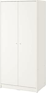 KLEPPSTAD Guardaroba Con 3 Ante, Bianco, 117x176 Cm - Italia - Foto 9