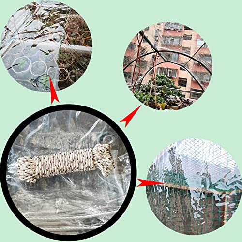 Cubierta a prueba de viento exterior con lona impermeable transparente PVC 7