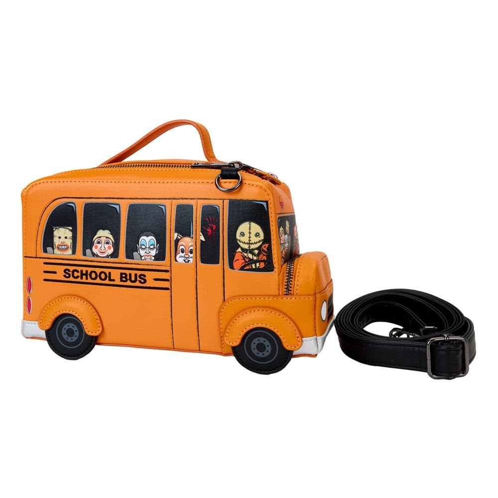 Loungefly Trick R Treat School Bus Mobile Figural Crossbody Bag