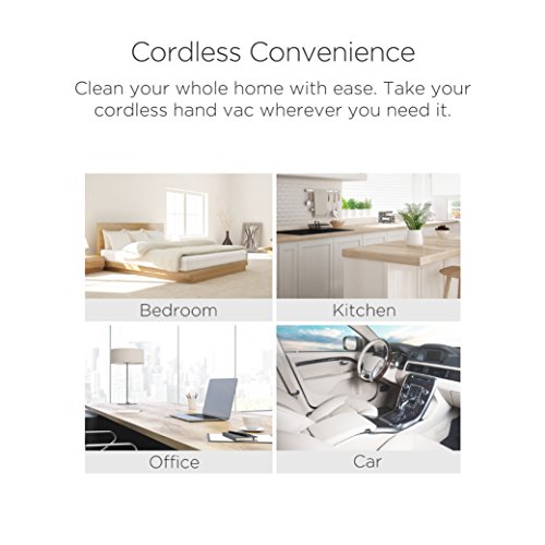 Eureka Neh100 Rapidclean Lithium-Ion Rechargeable Handheld Vacuum Cleaner, Cordless-Black #TOP6