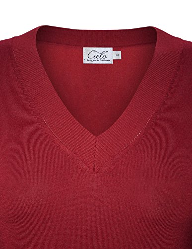 Image of Cielo Women's Solid Soft Stretch Pullover Knit Sweater