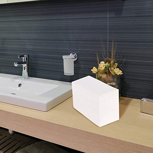 200 Pack Disposable Guest Towels Soft And Absorbent Linen-Feel Paper Hand Towels Decorative Bathroom Hand Napkins For Kitchen, Parties, Weddings, Dinners,White #TOP5