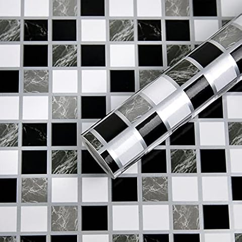 Fantasnight Self-Adhesive Marble Tile Stickers Cover