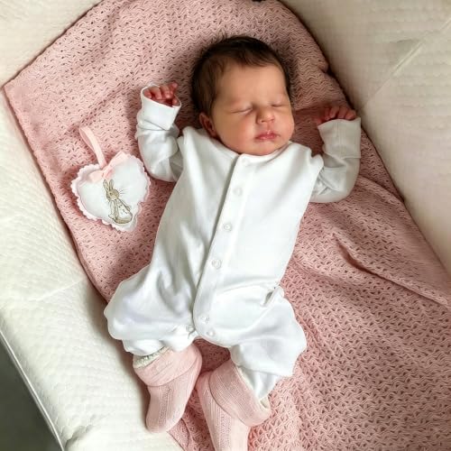 Anano Muñeca Reborn Gemelos 48 cm Realista Cuerpo Completo miniatura 5