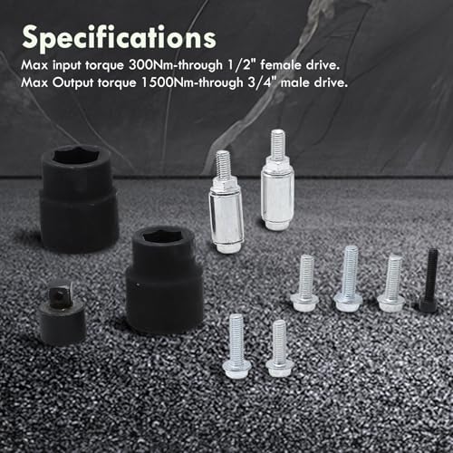 CCLIFE Drehmomentvervielfältiger 1:5, Motor Kurbelwellen Riemenscheiben Abzieher Werkzeug, kompatibel mit Ford 1.0T ECOBOOST-DIB