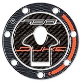  Protección Reservorio Tapa Resina Gel 3D Compatible para Motocicleta KTM 790 Duke