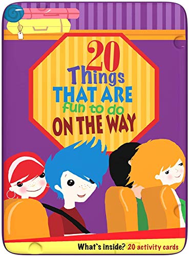 The Purple Cow Cards Game - 20 Things That Are Fun To Do - On The Way - Travel Card Games For Any Traveler Kids & Adults Ages 5 & Up. Great Gaming For Car Traveling - Fun For All!, Multicolor #TOP24