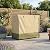 COWVIE Waterproof Firewood Rack Cover, 4 FT