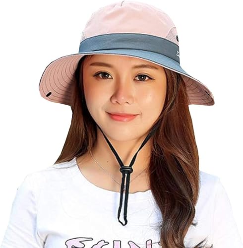 Miniatura 1 de Sombrero de sol para hombre y mujer, protección solar UV, impermeable, transpirable, ala ancha, UPF 50+