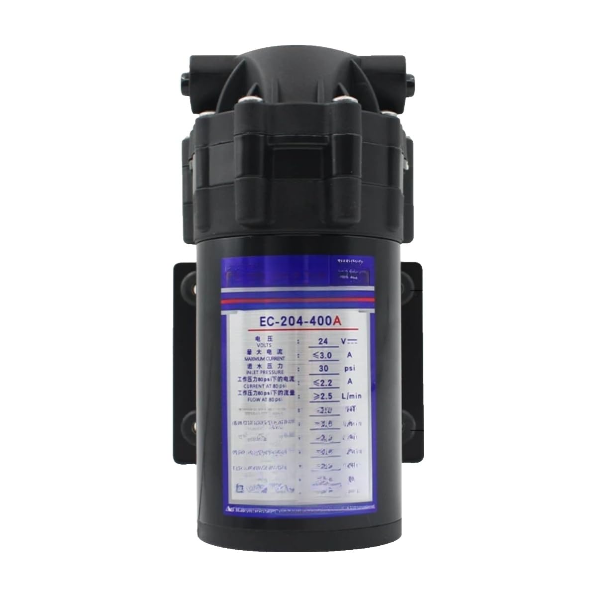 Pompa booster depuratore d'acqua pompa 'acqua filtro domestico a membrana 24V(400A EC-204-400A)