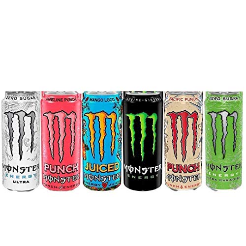 Monster Energy Mega Mixed Variety Pack x6 - Original, Ultra