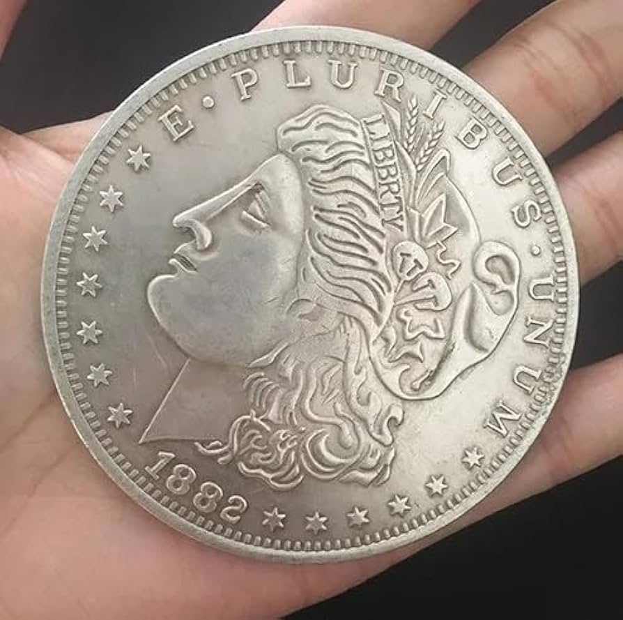 Amazon | ジャンボコイン・モルガンダラー＜直径約7cm。大きなマジック