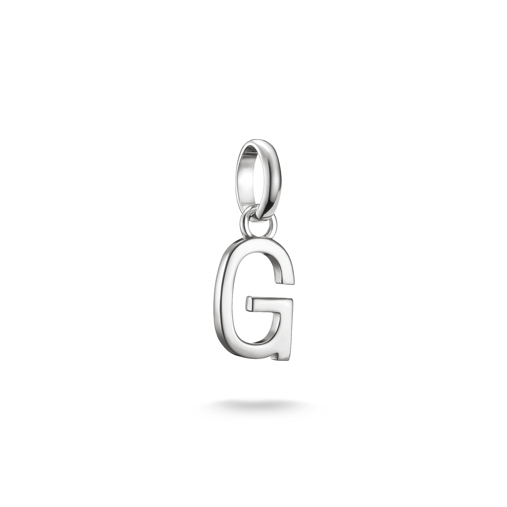 THOMAS SABO Charm Club Connect Charm-Anhänger Buchstabe Recyceltes 925 Silber