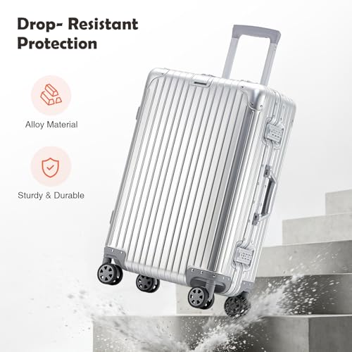 LUGMST 20 Inch All Aluminum Carry On