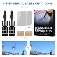 LOMEEN Windshield Chip Repair Kit, Nano Car Glass Repair Tool Kit — image 7