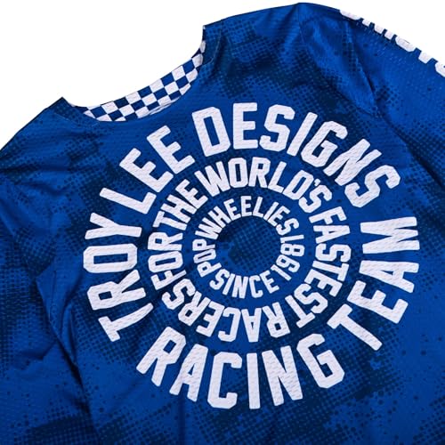 Troy Lee Designs Camiseta juvenil GP PRO AIR; Carlsbad 97 Azul MD