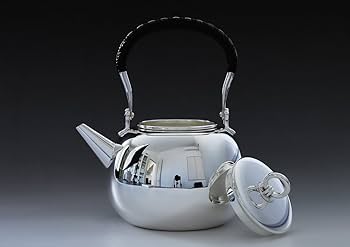 銀川堂　洋銀　湯沸　水注　茶道具 銀川堂 洋銀 湯沸 水注 茶道具