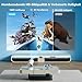 Intelligenter Mini Beamer Android 11, Tragbarer Mini-Projektor FHD 1080P mit 4K-Unterstützung, 300 ANSI Lumen, HiFi-Lautsprecher, WiFi 6 & Bluetooth 5.0, für Schlafzimmer und Heimkino