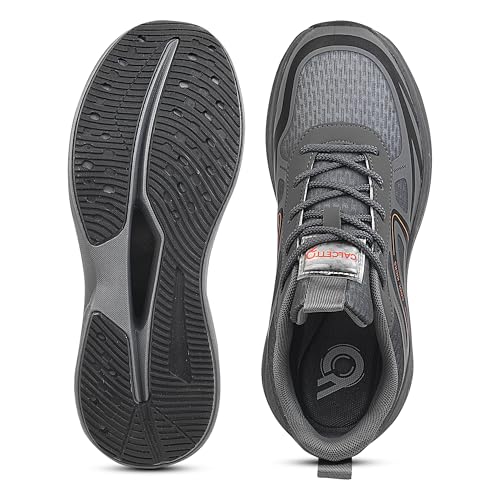 Image of Calcetto Men's CLT-1026 Lifestyle Shoes | Extra Comfort & Lightweight with Chunky Sole | Stylish Lace-Up Footwear