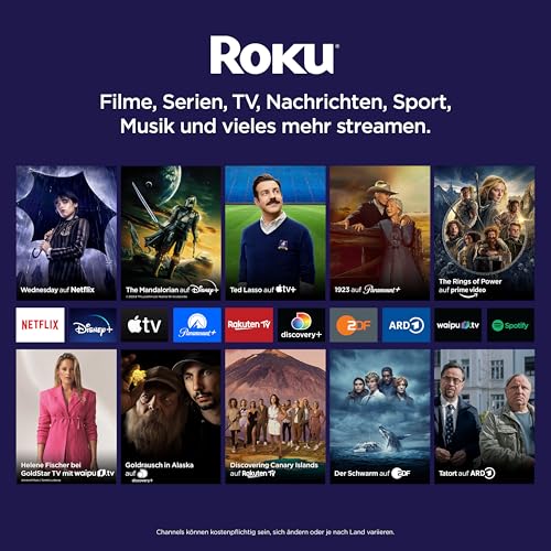 SHARP 43FD2E Full HD Smart TV, (108 cm/43 Zoll, Roku TV nur in Deutschland verfügbar, Rahmenlos, HDR10, Dolby Digital) – Bild 8