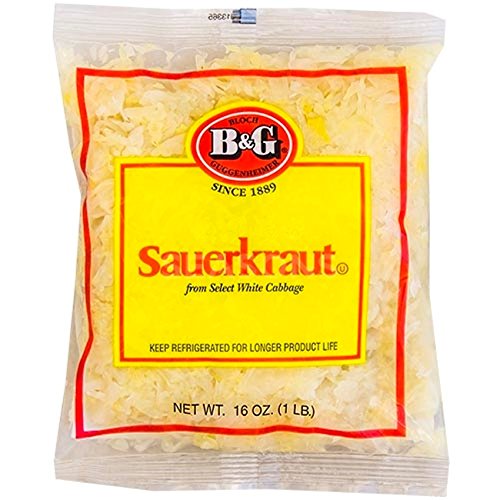 B&GSauerkraut, 16 Ounce Bag (Pack of 24)