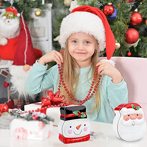 2 pezzi Scatola di latta di Natale scatola di