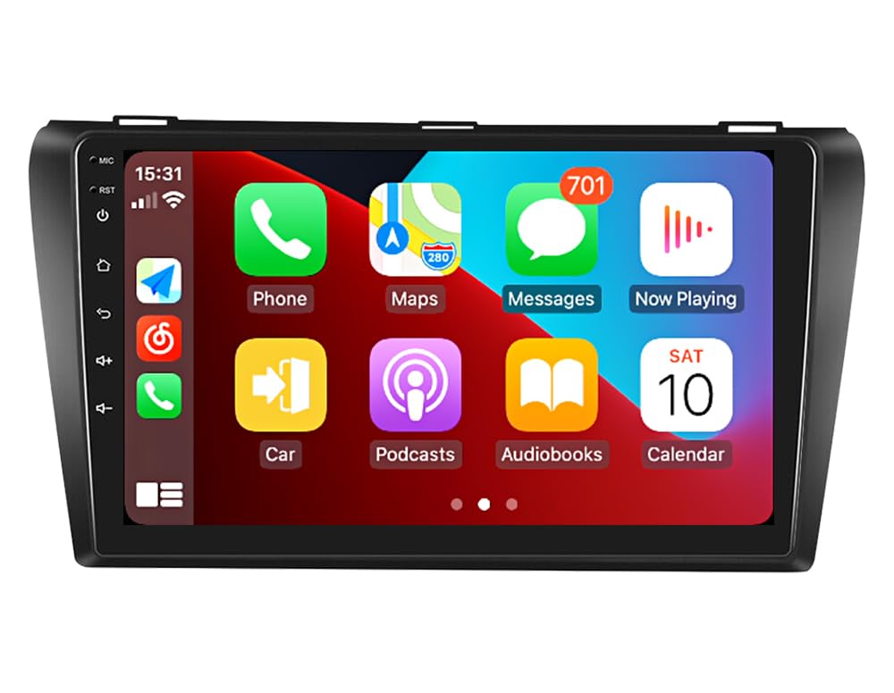 Android 13 for Mazda 3 Radio 2004-2009 with Apple Carplay&Android Auto 4GB RAM+64GB ROM 9