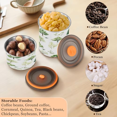 Contenedor Hermético de Acero Inoxidable para Café 17oz miniatura 6
