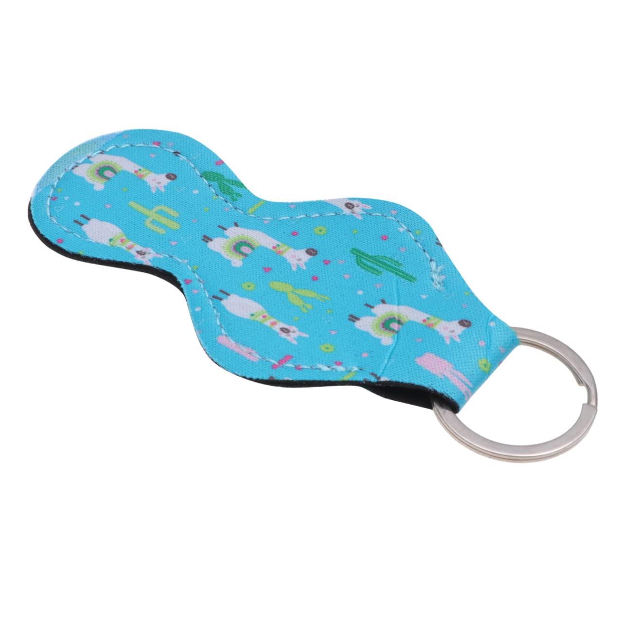 lipstick pouch lip gloss tube holder lovely key chain key fob cover holder keychain holders lip balm lipstick tube lipstick holder protective case Fashion