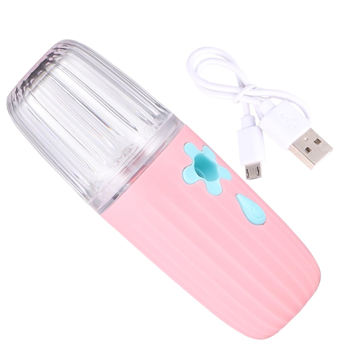 Ipetboom 1Pc Rechargeable Facial Mist Moisturizer Portable Hydrating Spray Machine for Skin Care Mist Technology for Makeup Oil Control Hydration