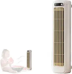 Ar condicionado portátil, sem fio, ventilador, sem lâminas, silencioso, móvel, condicionador de ar 3 velocidades para casa, quarto, viagem e escritório, branco
