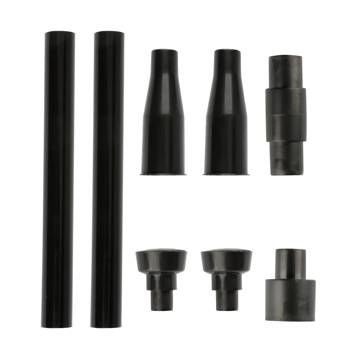 Bojueshaw Black 8Pcs Fountain Nozzle Kit,Adjustable Small Pump Water Spray Heads Set For Garden Ponds,Aquariums & Water Features