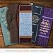Christian Art Gifts Vegan Faux Leather Scripture Bookmark for Men & Women: Be Still and Know - Psalm 46:10 Inspirational Bible Verse, Heat-Debossed, Faith-Based Reading Accessory with Tassel, Blue