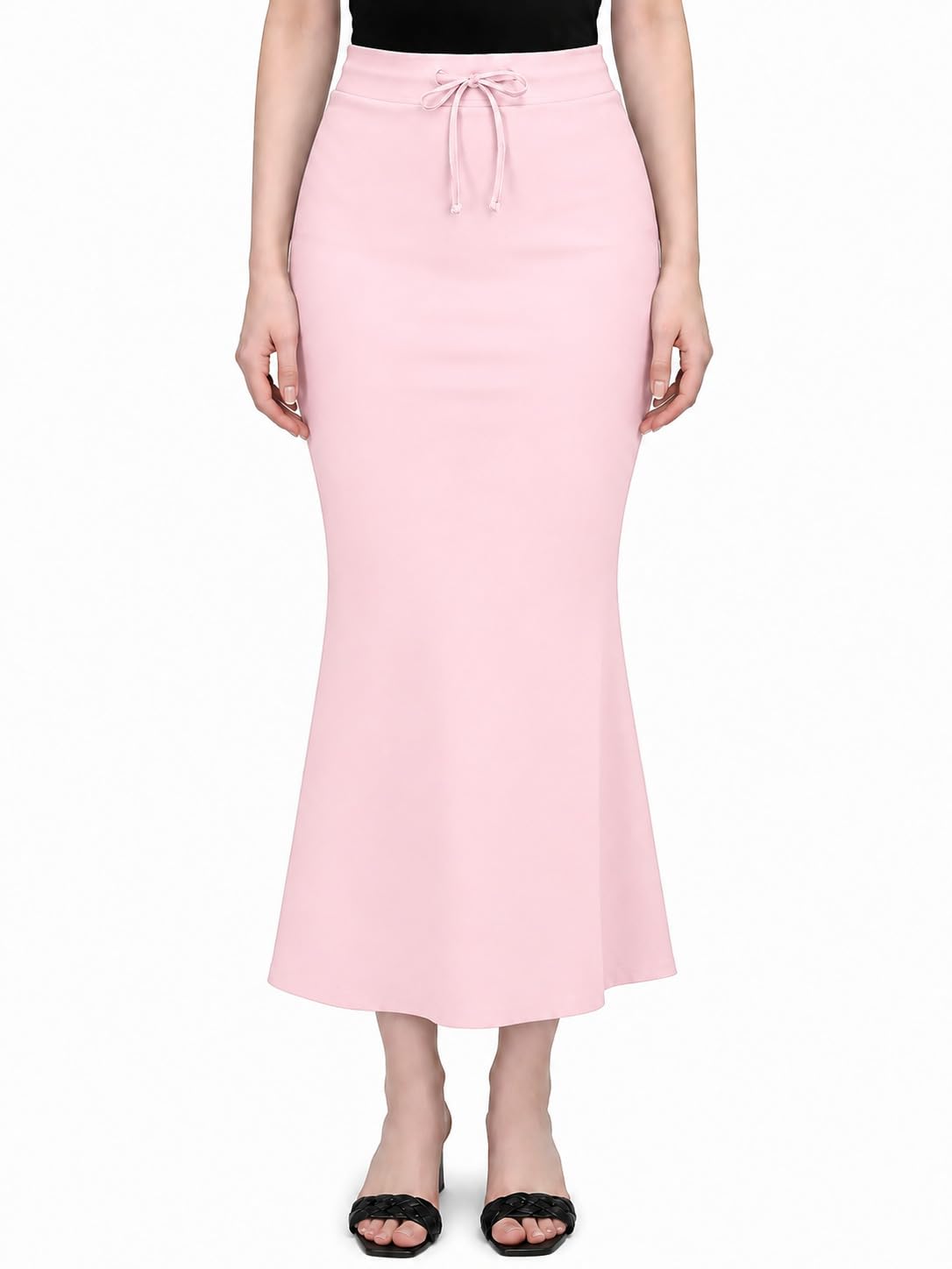 Stretchable Saree Shapewear Petticoat for Women,Skirts for Women,Smooth Curve 4-Way Stretch Fish Cut Peticote Innerwear,Shape Wear Dress for Saree-image-40