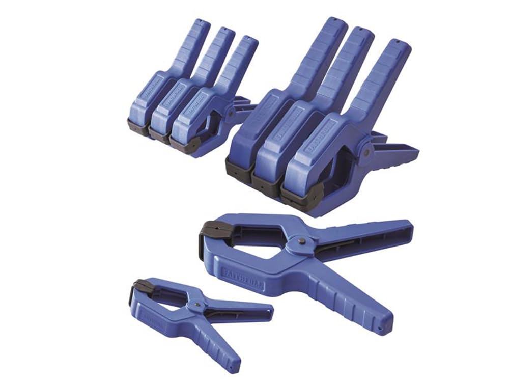 Faithfull Spring Clamp Set (8 Pieces) - Xms23sclamps