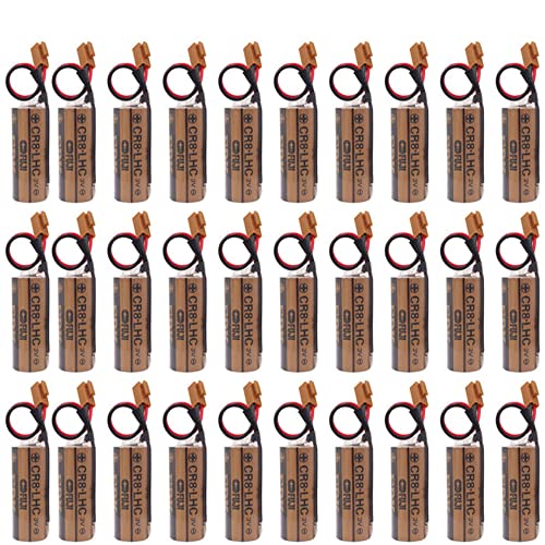 (30����) CR8.LHC 3V 2600mAh �݊��p���`�E���K�p�����ACR8-LHC 17450�������o�b�N�A�b�v�d���������[�^�[�i���F�̃v���O�t���j �Ή� �K�p�� 26&224