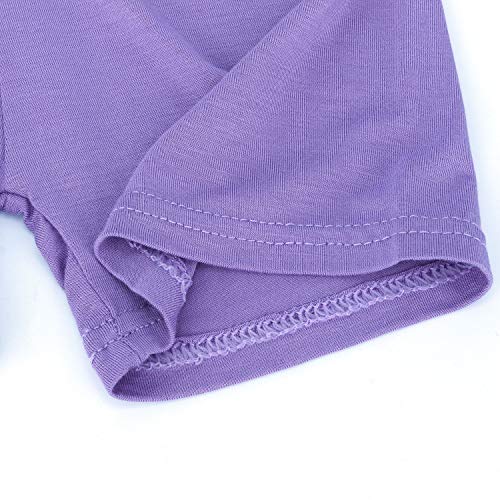 Auranso Girls Dance Shorts Breathable and Comfy Kids Cycling Shorts 6 Pack Stretchy Dancing Bike Pants for Girl Sports Play Underdress 4-5 Years - Image 7