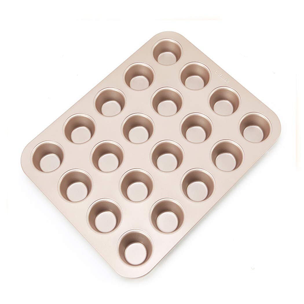 Golden Mini 20 - Stampo per muffin e torte (dimensioni: 32,8 cm di lunghezza x 25,9 cm di larghezza)