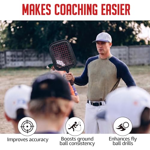 Image of ZEALFEEL Baseball Racket for Fly Balls Pro, 26 OZ Fungo Racket