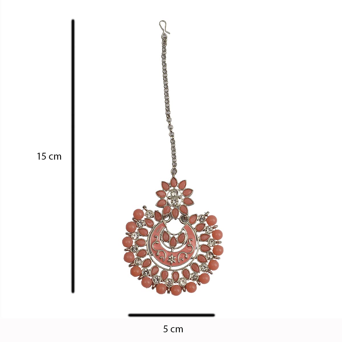 Elegant Maang Tikka with Pearls for Women