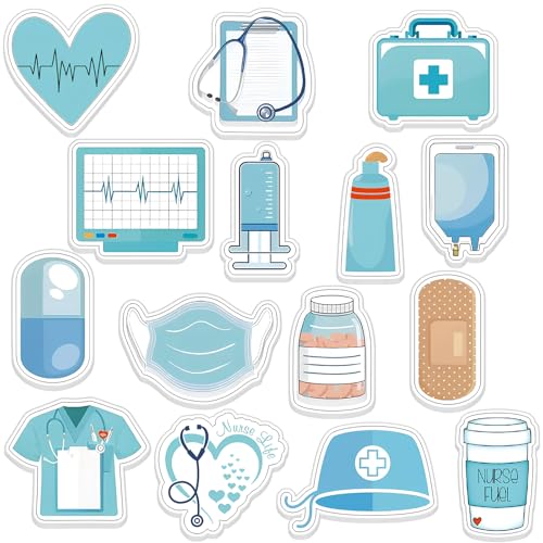 Notes adhésives infirmière Thenshop lot de 15 blocs notes médicaux