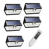 Litom 77 LEDs Solar Light, Super Bright Outdoor Solar Wall Lights with Motion Sensor & Great Waterproof, Security Wireless Nightlight for Garden Patio Path Back Yard (2 Pack)
